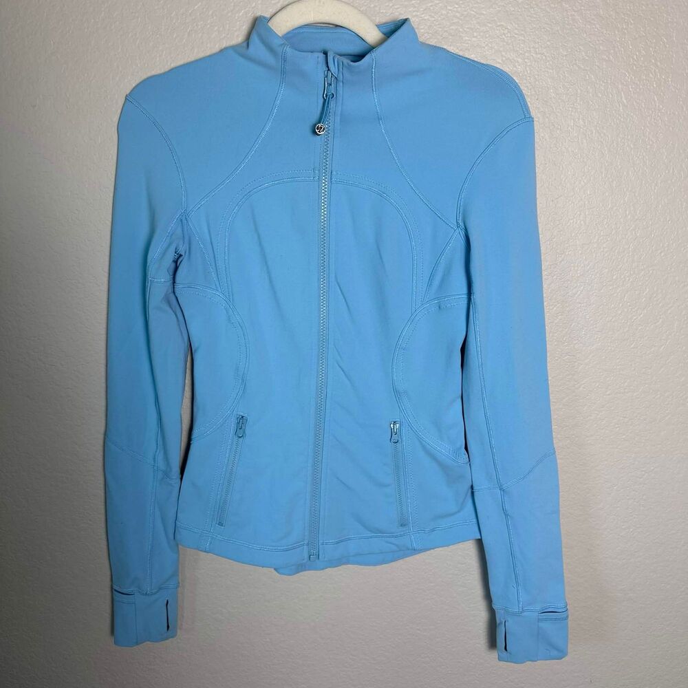 Lululemon Classic Luon Define Jacket Light Blue Size 4